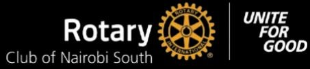 Rotary Club of Nairobi South Logo